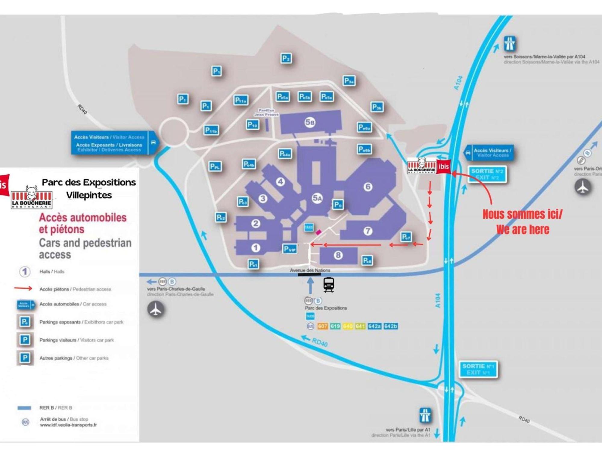 Ibis Paris Nord Villepinte Parc Des Expositions Екстер'єр фото